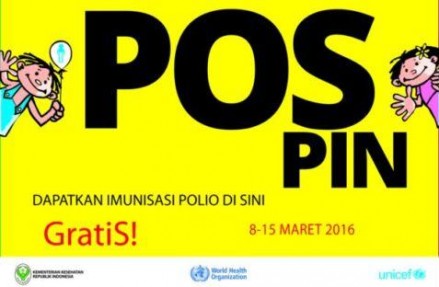 Pekan Imunisasi Nasional Polio Akan Diselenggarakan Bulan Maret